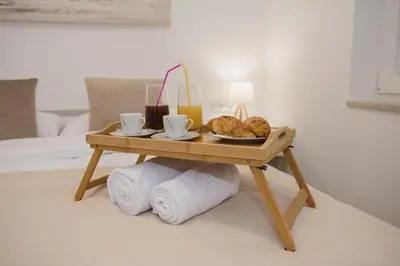 Krevet ili kreveti u jedinici u objektu Holiday Home Intrade