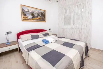 Krevet ili kreveti u jedinici u objektu House Lucija