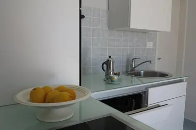 Kuhinja ili čajna kuhinja u objektu Villa Lana Apartments