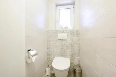 Kupaonica u objektu Apartmani Gojević