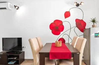 TV i/ili zabavni centar u objektu Apartments Marina