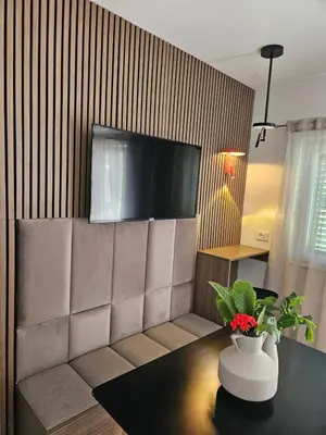 TV i/ili zabavni centar u objektu Brand New seaside Apartments NOA & JAKOV, Zaboric Sibenik