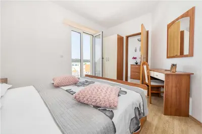 Krevet ili kreveti u jedinici u objektu Apartments Petranić