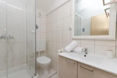 Kupaonica u objektu Apartments Anton