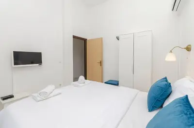 Krevet ili kreveti u jedinici u objektu Apartments Anton