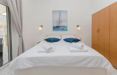Krevet ili kreveti u jedinici u objektu Apartments Anton