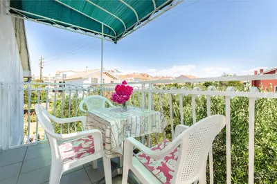 Balkon ili terasa u objektu Apartments Mirjana Blue Beach