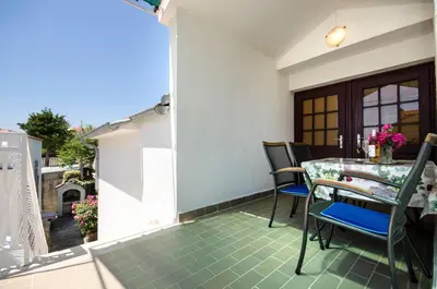 Balkon ili terasa u objektu Apartments Mirjana Blue Beach