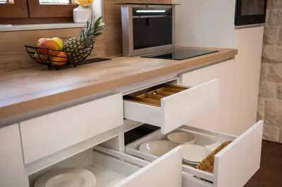 Kuhinja ili čajna kuhinja u objektu Luxury apartment Vista del Mare