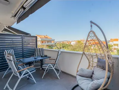 Balkon ili terasa u objektu Apartmani Hiza i Vila