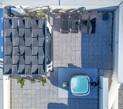 Kupaonica u objektu Apartmani Hiza i Vila