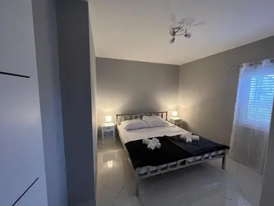 Krevet ili kreveti u jedinici u objektu Bella Dalmatia
