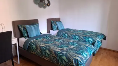 Krevet ili kreveti u jedinici u objektu Sunny Garden Šibenik, cozy apartment near old town