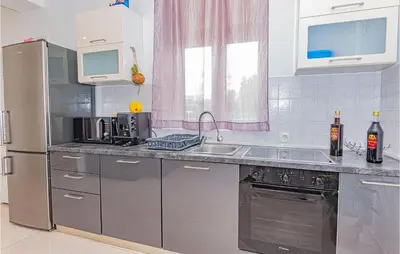 Kuhinja ili čajna kuhinja u objektu Nice Apartment In Dubrava Kod Sibenika