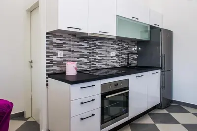 Kuhinja ili čajna kuhinja u objektu Apartments Zdeslav