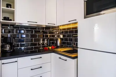 Kuhinja ili čajna kuhinja u objektu Apartments Zdeslav