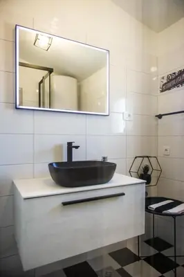 Kupaonica u objektu Apartments Zdeslav