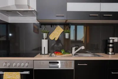 Kuhinja ili čajna kuhinja u objektu Apartmani Mate i Niko