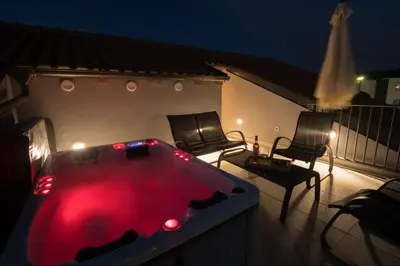 Tlocrt objekta Apartmani Mate i Niko
