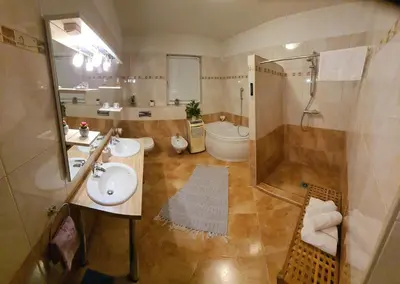 Kupaonica u objektu Villa Bubica- cozy holiday home in rural area with pool