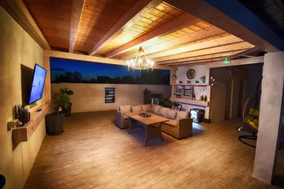 TV i/ili zabavni centar u objektu Resort Renjeland
