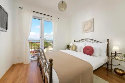 Krevet ili kreveti u jedinici u objektu Sun Spalato Villa Cikas