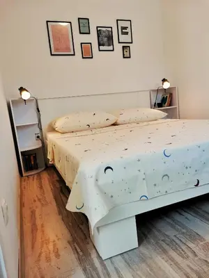 Krevet ili kreveti u jedinici u objektu Apartment Roman
