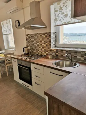 Kuhinja ili čajna kuhinja u objektu Apartment Roman