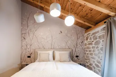Krevet ili kreveti u jedinici u objektu Amoretta rooms