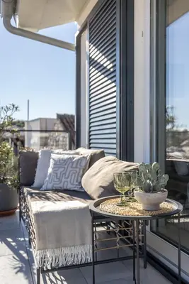Balkon ili terasa u objektu Luxury apartments SKALINADA near beaches, Tisno - Dalmatia
