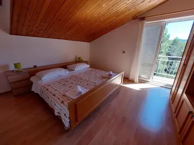 Krevet ili kreveti u jedinici u objektu Primošten Cozy Guest House Vesna
