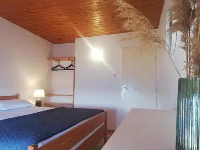 Krevet ili kreveti u jedinici u objektu Seaside Murter Apartments