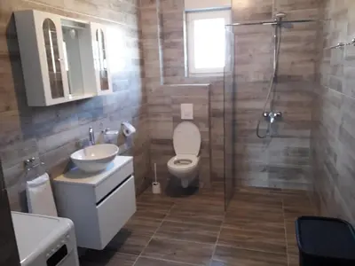 Kupaonica u objektu Apartman Sandra