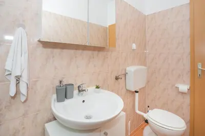 Kupaonica u objektu Downtown apartment Danica