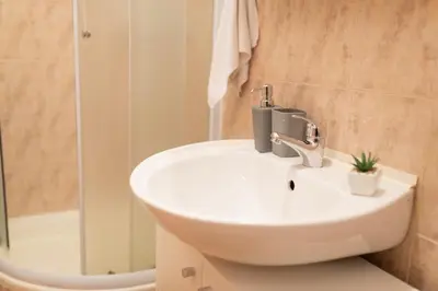 Kupaonica u objektu Downtown apartment Danica