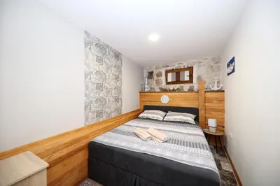 Krevet ili kreveti u jedinici u objektu Apartmani Dvor Betina