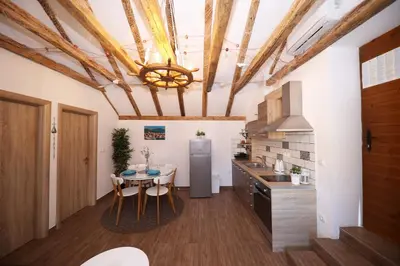 Kuhinja ili čajna kuhinja u objektu Apartmani Dvor Betina