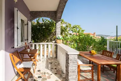 Balkon ili terasa u objektu Villa Anna