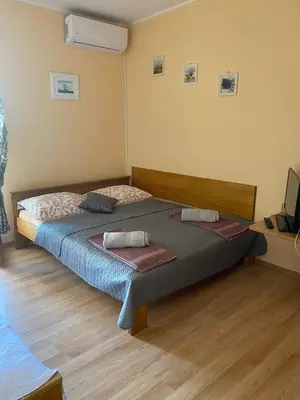 Krevet ili kreveti u jedinici u objektu Apartmani Mirjana
