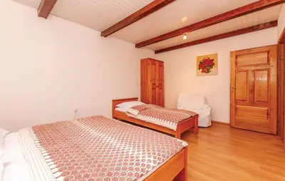 Krevet ili kreveti u jedinici u objektu Apartmani Mirjana