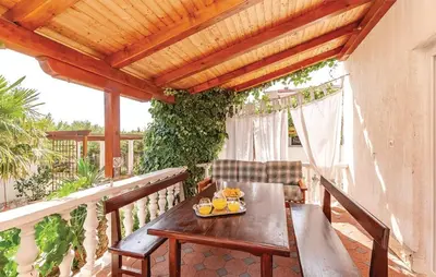 Balkon ili terasa u objektu Apartmani Mirjana