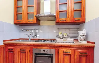 Kuhinja ili čajna kuhinja u objektu Apartmani Mirjana