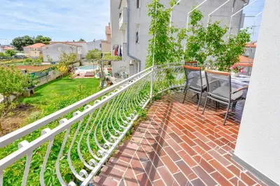 Balkon ili terasa u objektu Apartment Albatros