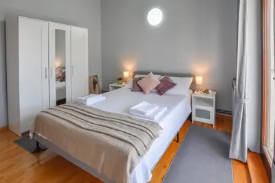 Krevet ili kreveti u jedinici u objektu Apartment Albatros