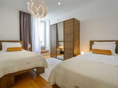 Krevet ili kreveti u jedinici u objektu Villa Bloom Garden