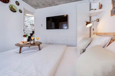 Krevet ili kreveti u jedinici u objektu LeNi House Murter