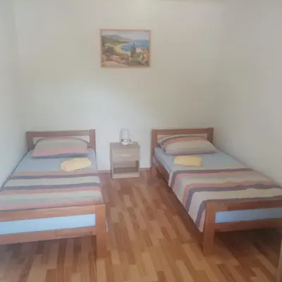 Krevet ili kreveti u jedinici u objektu Holiday Home VINKO in rural area of Pirovac for 5 persons