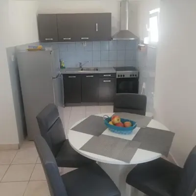 Kuhinja ili čajna kuhinja u objektu Holiday Home VINKO in rural area of Pirovac for 5 persons