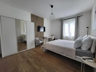 Krevet ili kreveti u jedinici u objektu Central rooms