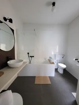 Kupaonica u objektu Central rooms